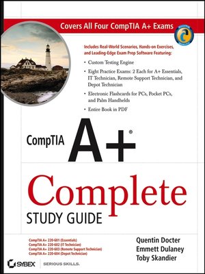 cover image of CompTIA A+ Complete Study Guide